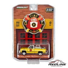Greenlight Fire & Rescue S-2 1981 Chevy K-20 Scottsdale Lisbon MD Fire Dept H28