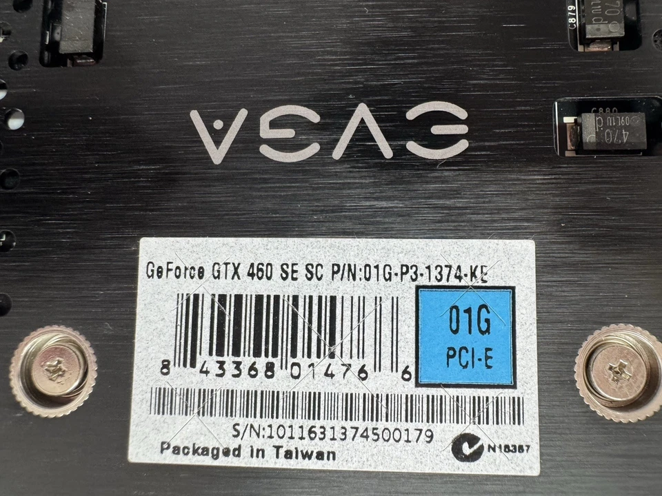 EVGA nVIDIA Geforce GTX 460 SE SC P/N:01G-P3-1374-KE 1024mb GDDR5 - Image 3 of 3