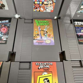 Nintendo NES Games Lot x12 - Excitebike Goonies 2 Dr. Mario Festers Quest & More