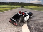 TYCO Highway Patrol with Lights & Sirens Mustang Uturn Chassis Runs Great  — photo 8