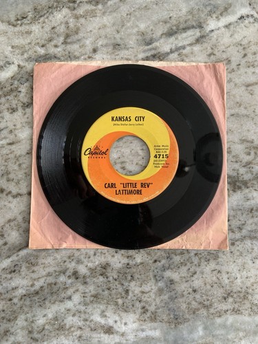 1962 CARL "LITTLE REV" LATTIMORE - Carl's Dance Party - 45 RPM North Soul VG++ - Picture 3 of 4