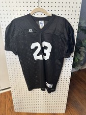 Vintage Russell Athletic Football Black Mesh Jersey 23 Youth XL
