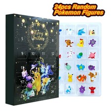 2026 Pokemon Advent Calendar 24 Days Blind Box Halloween XMAS Gift For Kids ....