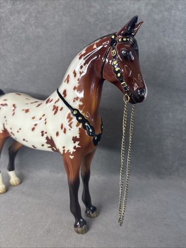 Breyer 65th Anniversary Realistic Appaloosa Horse Toy Figure 10" - Picture 6 of 18