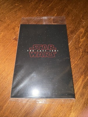 Star Wars The Last Jedi Topps Jumbo Cards Pack AMC Theater Exclusive #3
