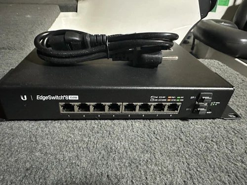 Ubiquiti Networks EdgeSwitch 8-Ports Rack Mountable Ethernet Switch (Parts Only)