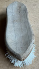 Scrub Brush With Wood Handle Top 9" Long Vintage