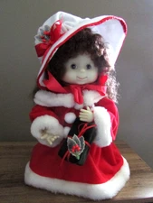 SANTA'S BEST Undercover Kids 14" Emily ANIMATED Christmas Doll Moves Arms & Head