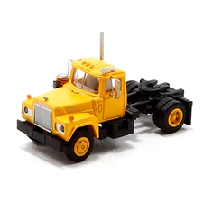 Athearn 13904 N Scale Yellow Mack R 2-Axle Tractor Undecorated