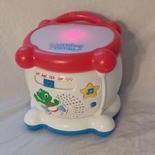 Leap Frog Leapfrog Learning Drum White Educational Musical Lights Sound ABC 123