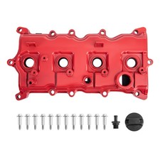 Aluminum Valve Cover Red W Gaskets For Nissan Altima Sentra Se-r 2.5l 2007-2012