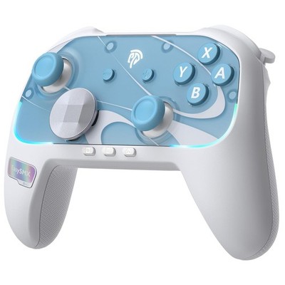 EasySMX S10 Controller for Switch/PC, Bluetooth, RGB Light, Anti-Drift Joystick