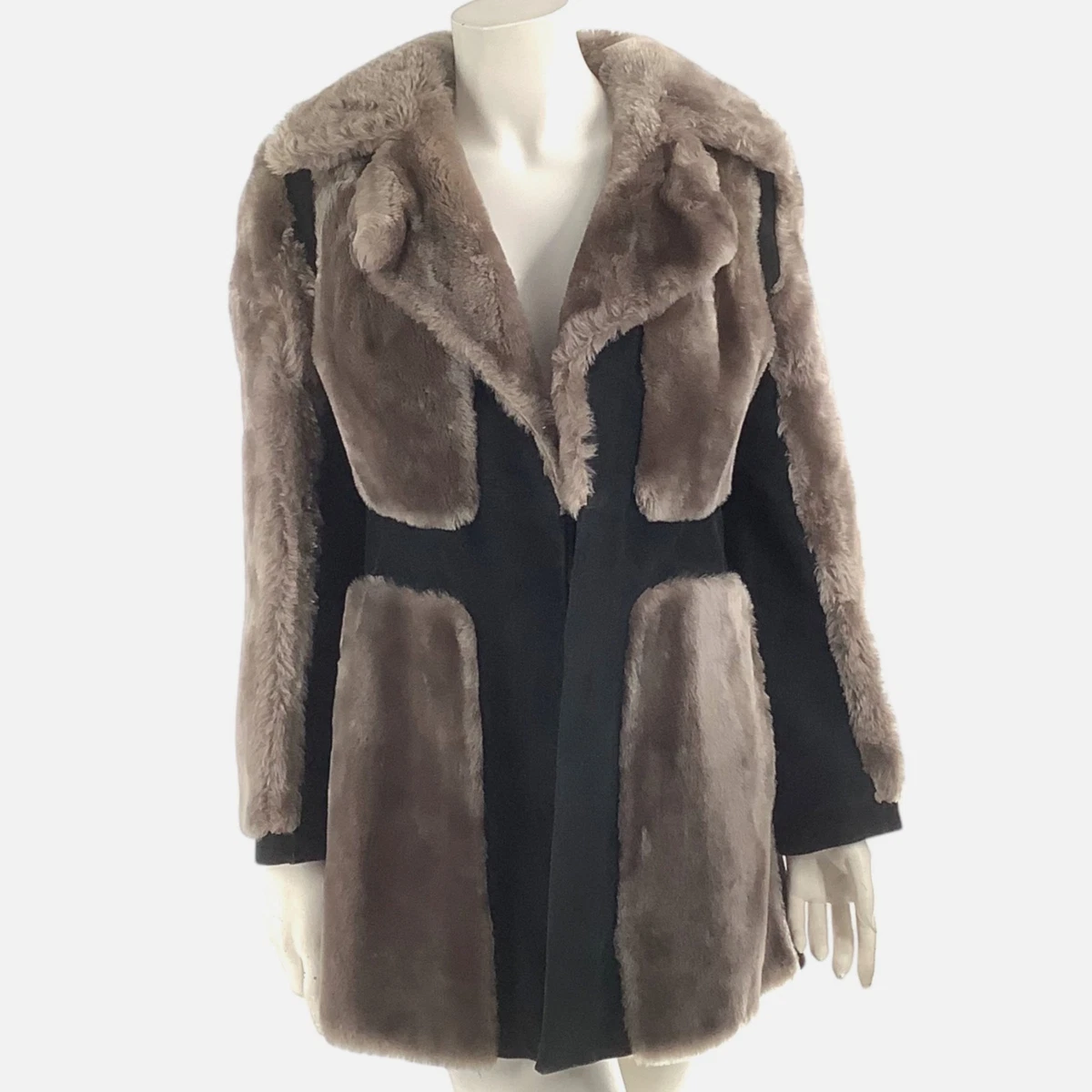 Faux Fur Trench Coats for Women for sale - eBay