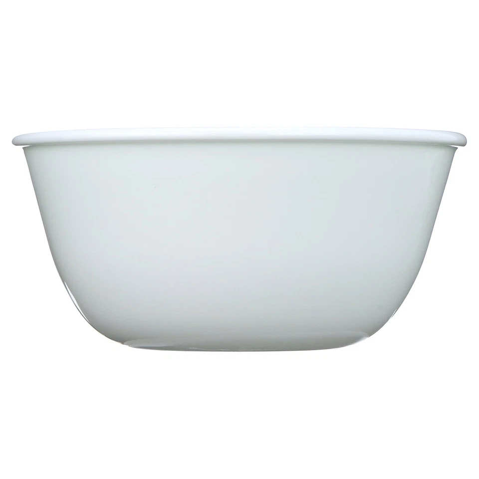 Tigela de arroz de vidro Corelle Winter Frost branca 12 oz (conjunto de 4) - Imagem 3 de 4