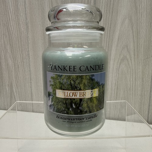 Yankee Candle WILLOW BREEZE Large Classic Jar Candle 22 oz 1 Wick Housewarmer - Picture 12 of 12