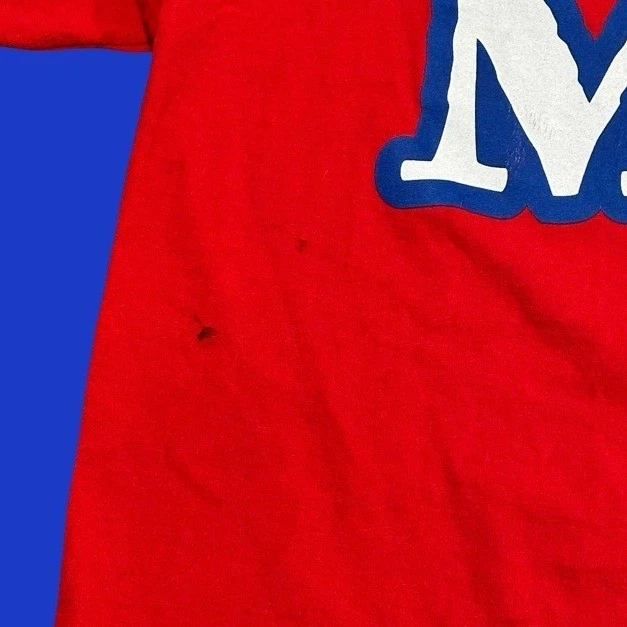 Подлинная футболка WWE John Cena «Never Give Up Cenation» 2011 ретро красная мужская размер XL - Изображение 4 из 4