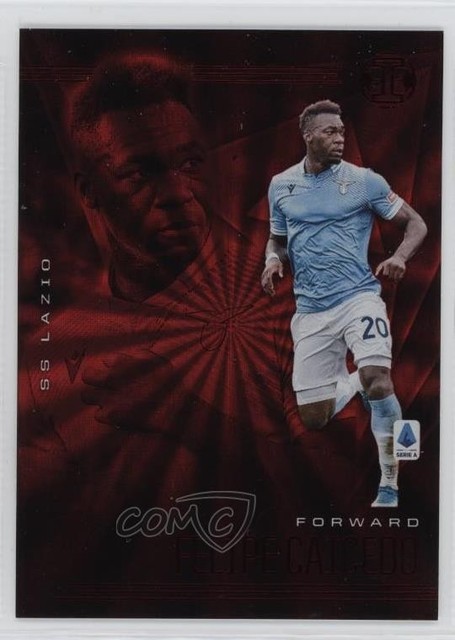 2020-21 Panini Chronicles Illusions Serie A Red Lasers Felipe Caicedo #21 7iu