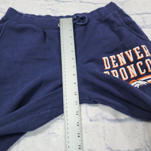 Pantalones deportivos Denver Broncos ROSA Victoria Secret MUJER TALLA M NFL azules - Imagen 5 de 12