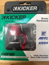 Kicker 47KMFMF Marine Audio Boat MRBF Style Battery Mounted Fuse Holder (New)