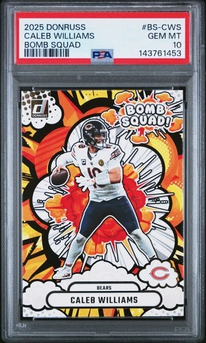 2025 Panini Caleb Williams Base (PSA 10)