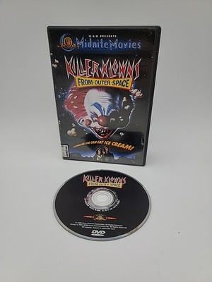 Midnite Movies Killer Klowns From Outer Space DVD Movie
