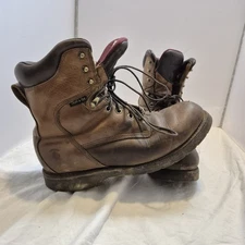 Chippewa Leather Logger Boots Size 12 D Work *Flaking On Sole*