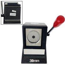Manual Round 32mm 1-1/4"Button Cutter DIY Stand Puch Die Cutter