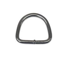 US Stainless Stainless Steel 316 D Ring Welded 7mm x 50mm (9/32" x 2") Dee