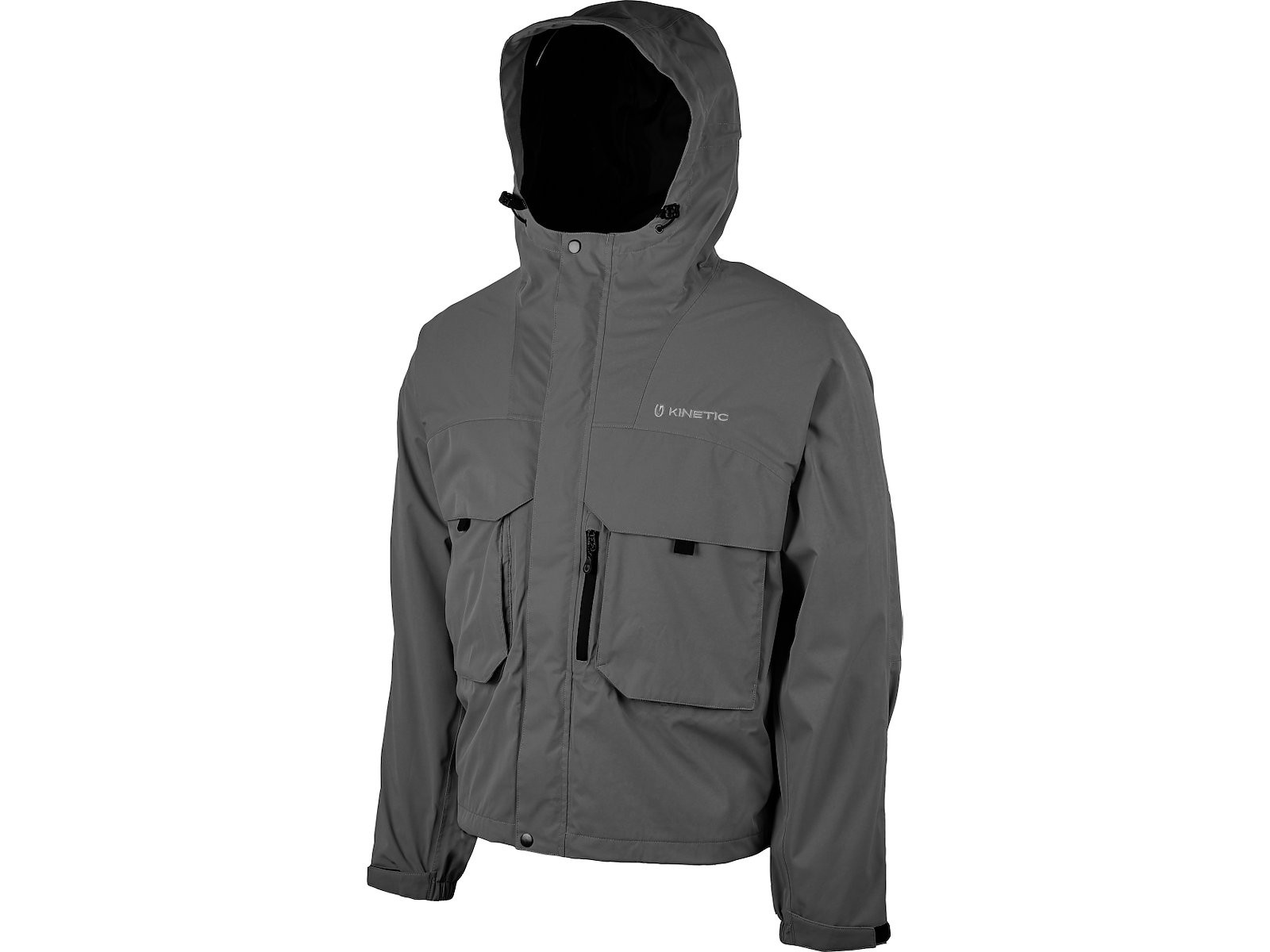 Kinetic X2 Jacket Gr L Graphite Angeljacke Wasserdicht Anglerbekleidung 21690₽