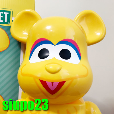 MEDICOM TOY - 新品 BE@RBRICK BIG BIRD 1000％ Medicom 1000% Bearbrck SSSesame Street Bird Be@r Brick | eBay