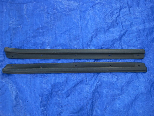 1990-1996 NISSAN 300ZX 11s right and left sill plates black