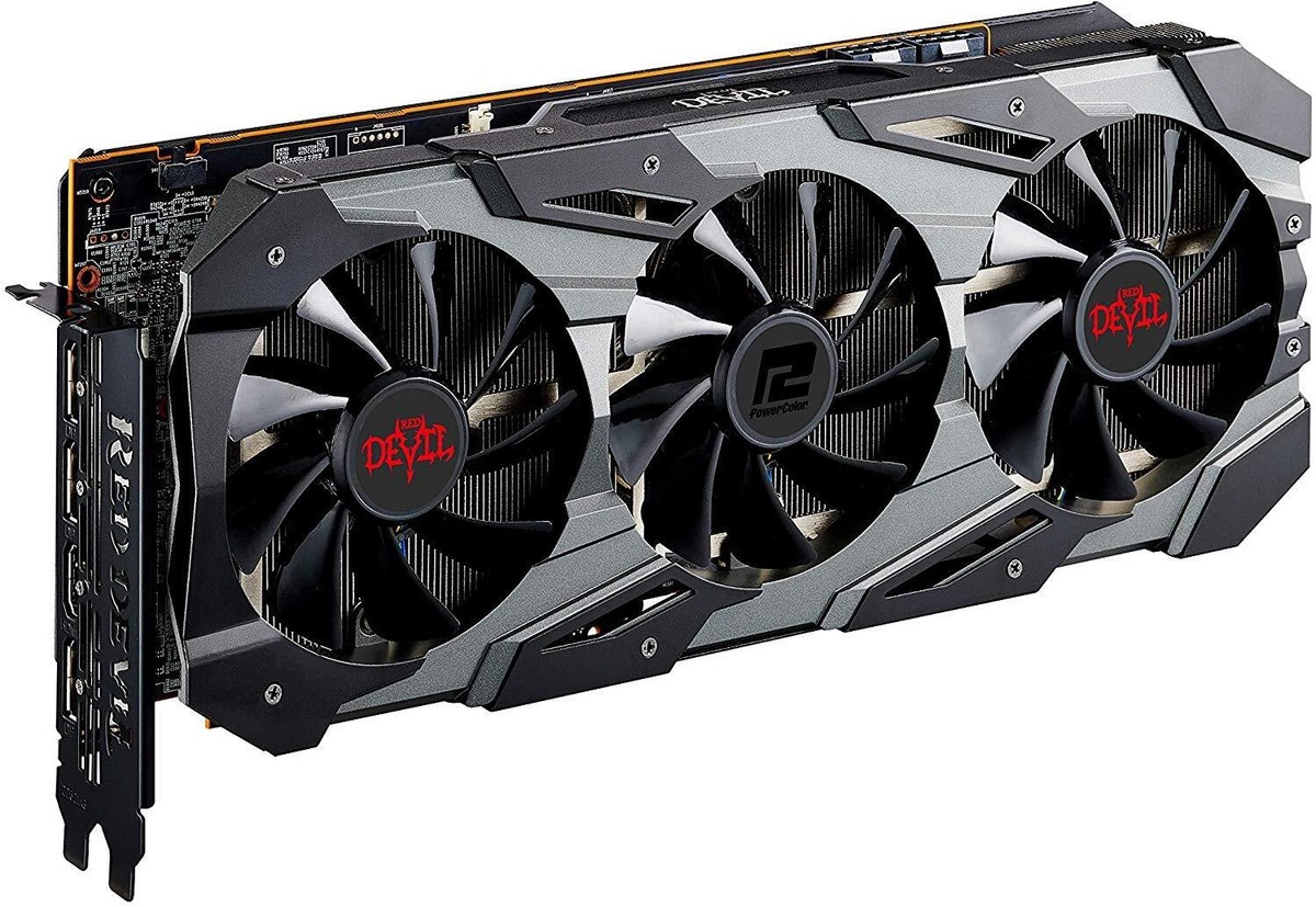 Red Devil Radeon RX 5700XT 8GB 中古品 PowerColor Red Devil AMD Radeon RX 5700 XT 8GB AXRX 5700XT 8GBD6