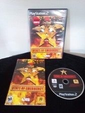 State of Emergency (Sony Playstation 2 PS2) CIB Tested & Working/CLEAN!!