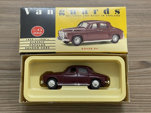 Vanguards 1/43 Scale VA19000 - Maroon Rover P4 - 第 1/4 張圖片