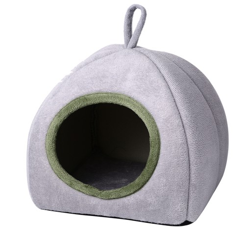 Guinea Pig Beds 2 Pack Washable Hamster Cave Hideout Small Animal Bed Cage House - Picture 6 of 15
