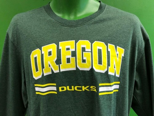 Camiseta para hombre NCAA Oregon Ducks Colosseum L-S grande nueva sin etiquetas - Imagen 4 de 6