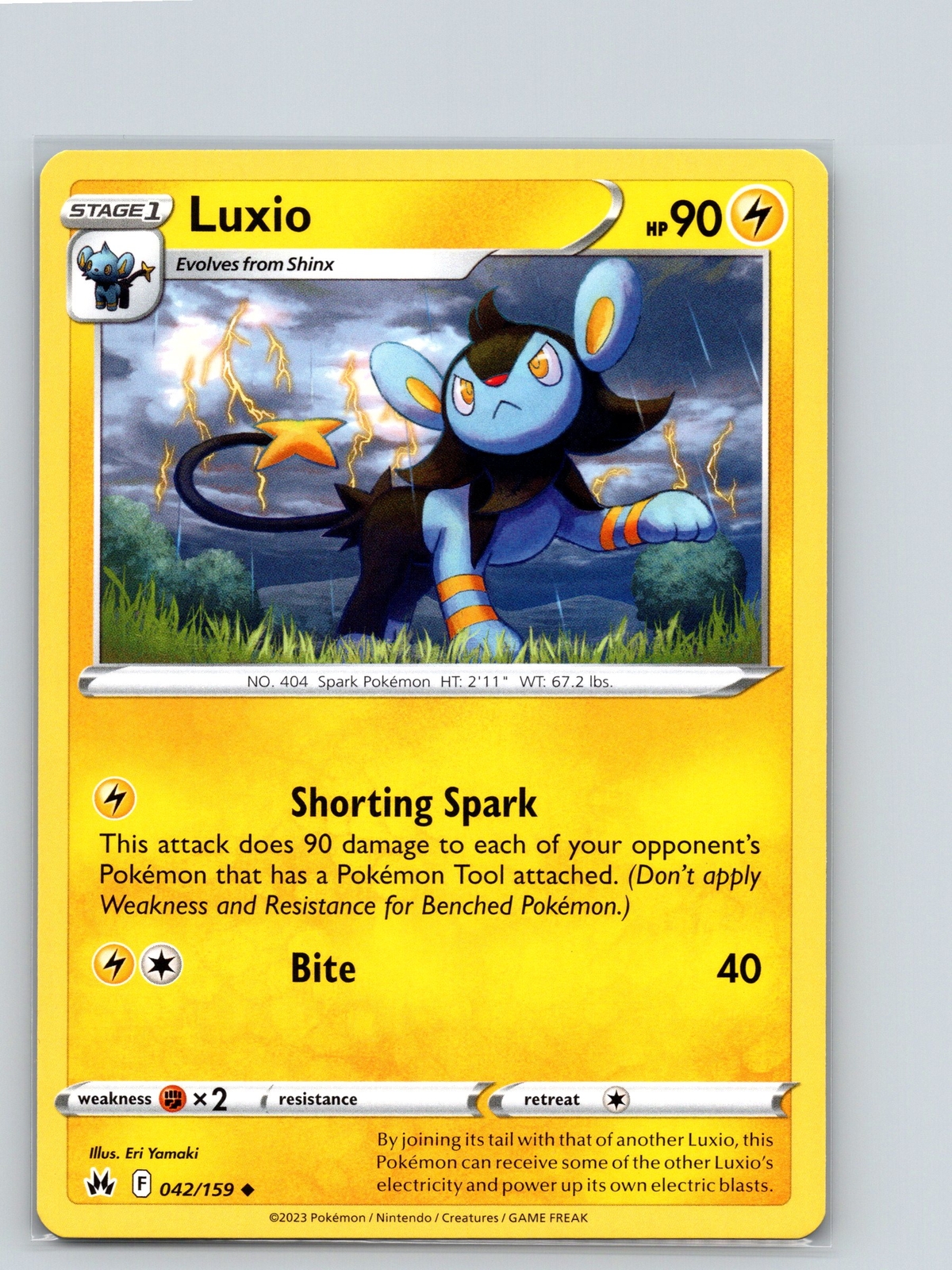 Luxio Pokémon TCG Cards for sale | eBay