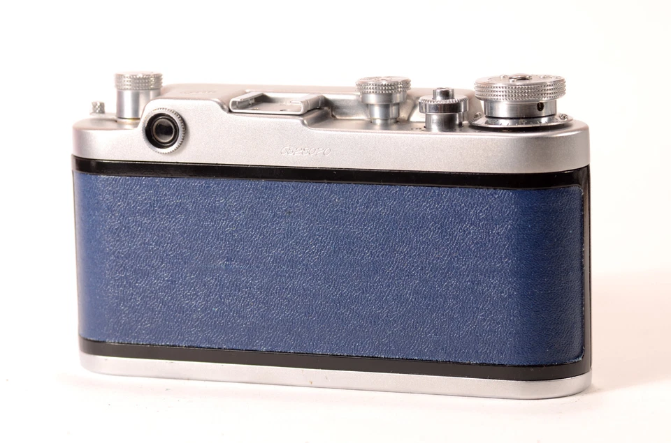 FED 2 Serviced CLA USSR LEICA Film Blue Camera Soviet Industar 61 f2.8/50mm Lens - Image 4 of 4