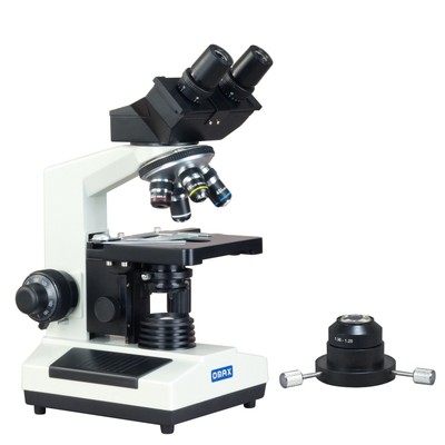 OMAX 40X-2000X Brightfield & Oil Darkfield Binocular Compound Lab Microscope