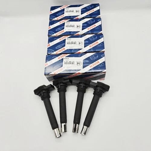 4Pcs 0221604115 Ignition Coils Fits For Bosch VW CC Tiguan Audi A4 Quattro A5 - Picture 1 of 10