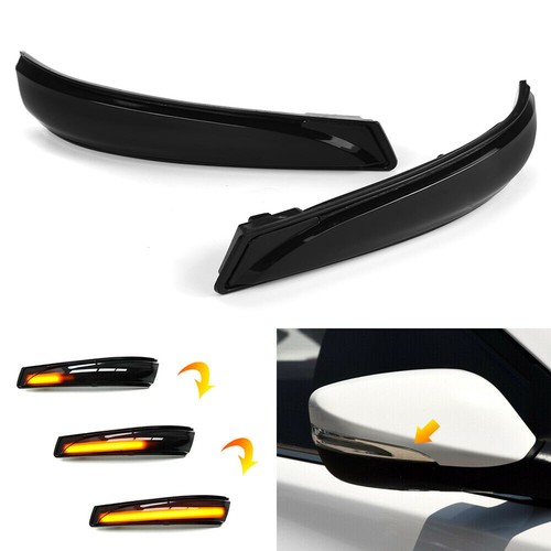 For Hyundai Veloster 2011-2015 i30 Sequential LED Side Mirror Turn Signal Light - Picture 4 of 10
