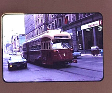 1970s TROLLEY 4638 on the Rails Ontario Canada Photo Slide 