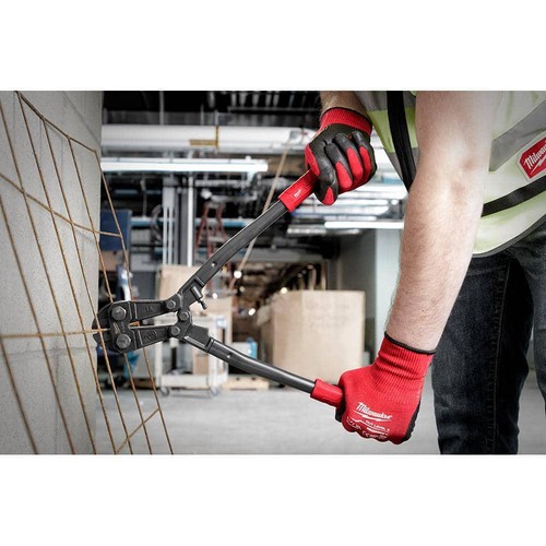 Milwaukee Bolt Cutter 3/8" Max Cut w/ High Leverage Lineman's Pliers + Crimper - Picture 2 of 9