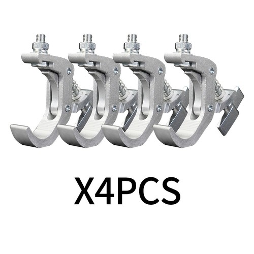 4Pcs Stage Lighting Clamp Truss Bracket Hook Clamp DJ Projector Bar Light - Picture 12 of 15