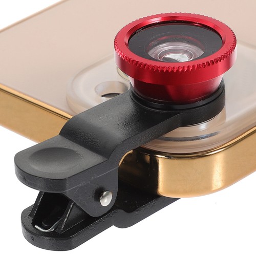2 Sets Phone Lens Fish Eye Lens with Clip for Smartphone with Black Clip - 第 10/12 張圖片