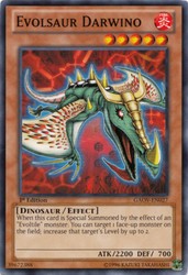 Evolsaur Darwino GAOV-EN027 Galactic Overlord 1st Edition Common