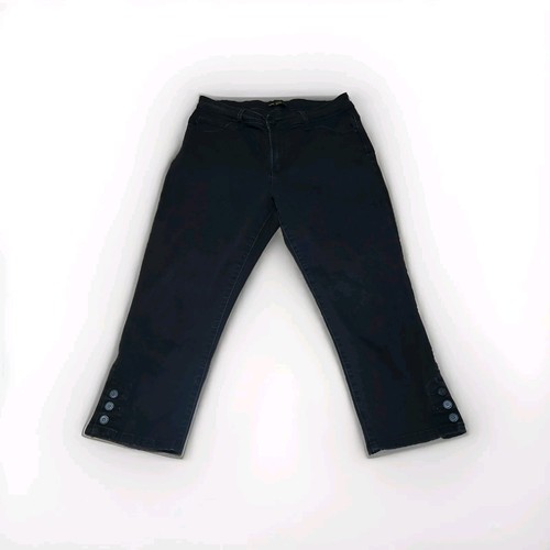 LEE MODERN SERIES MIDRISE FIT WOMENS JEANS CAPRIS PANTS Stretch SIZE 12m *READ