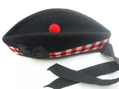 гленгарри Шотландская Piper шляпа 100 