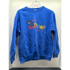 Walt Disney Kids XL USA Made Blue Sweatshirt