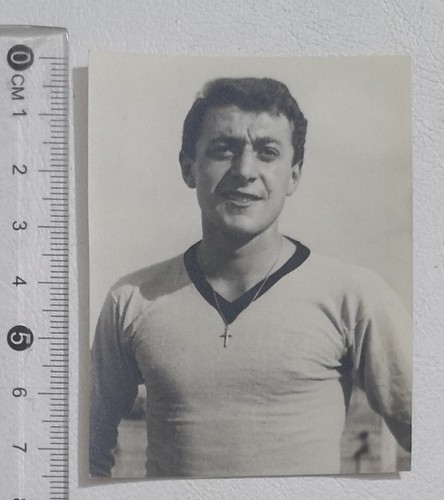 88844 FOTO Calcio 1817 - Palermo anni 50 - Giocatore rosanero